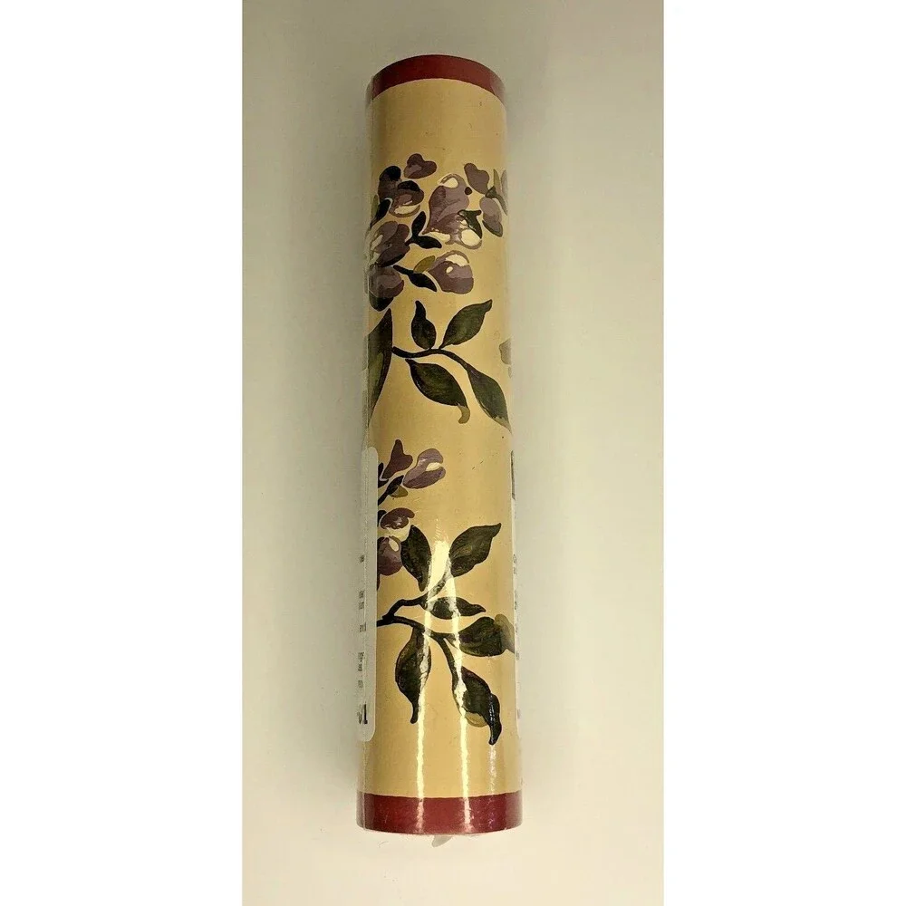 York Wallpaper Border Yellow Floral Decorative 5 yards EN 1470-B R-01 NEW